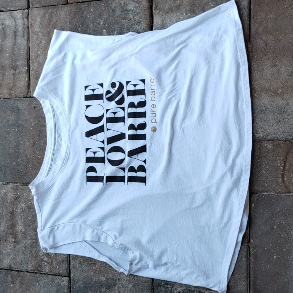 Pure Barre Peace Love Barre t-shirt